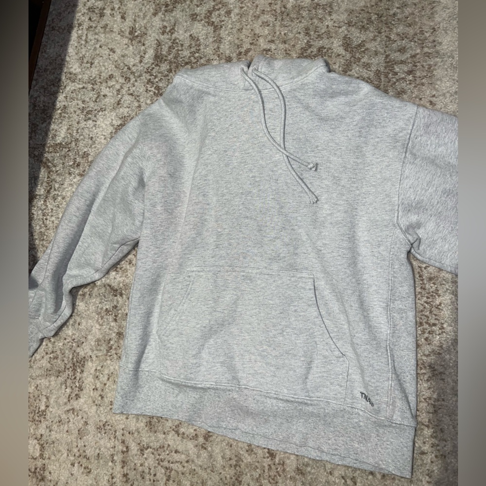 Aritzia Grey Boyfriend Fit Hoodie